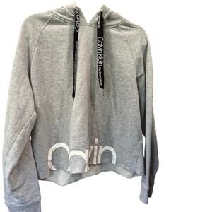 Calvin‎ Klein performance cropped sweatshirt hoodie xl